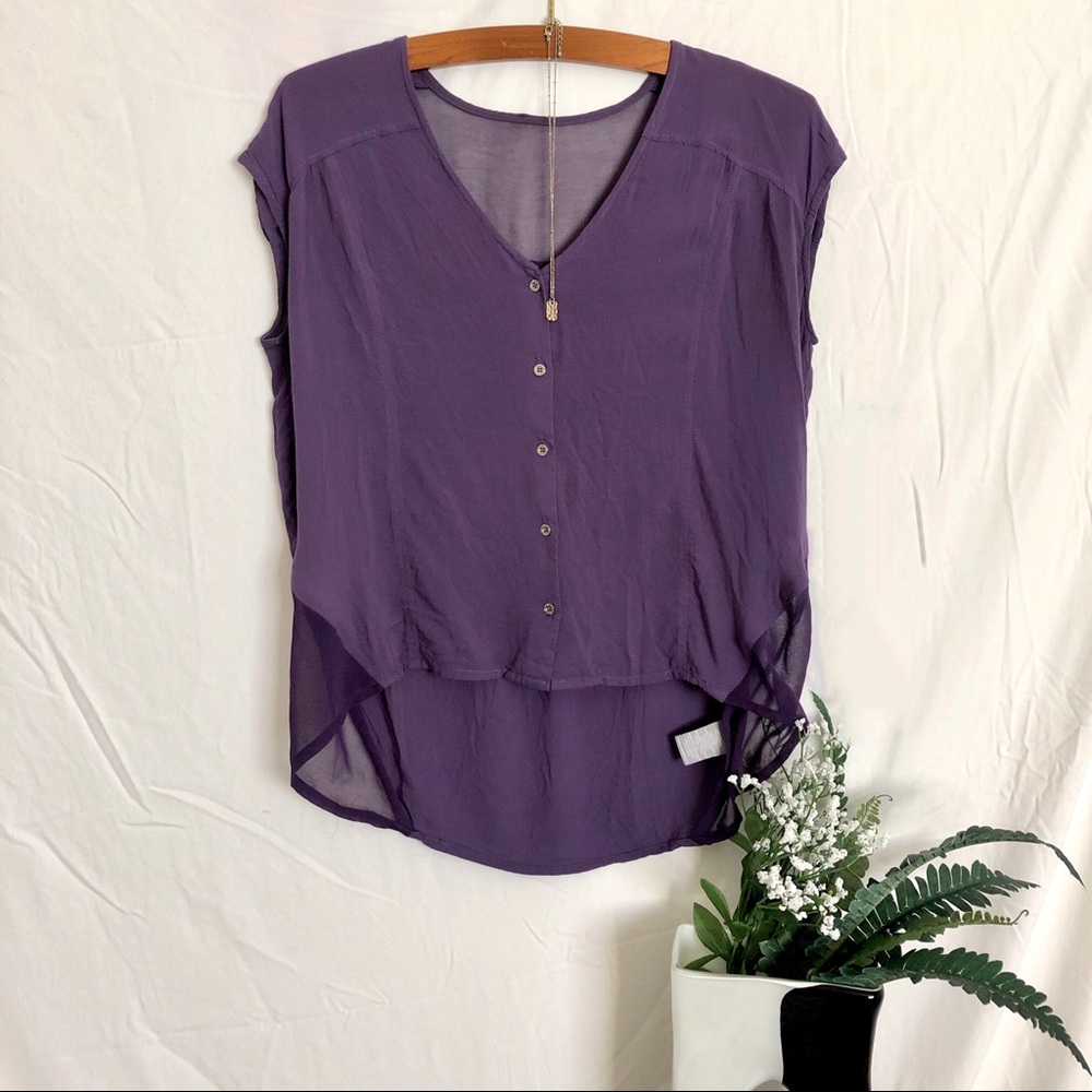 3/$20 | button-up trendy blouse by Sparkle & Fade